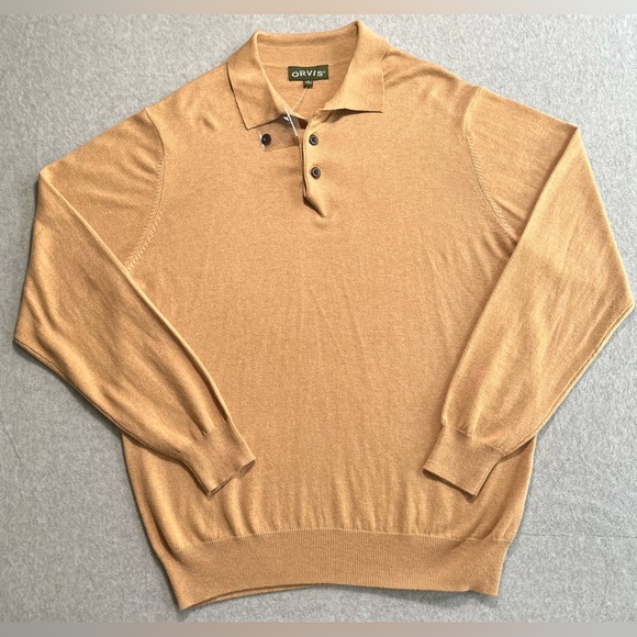 Orvis Other - Orvis Merino Collared Cashmere Sweater US Size Medium *NEW*